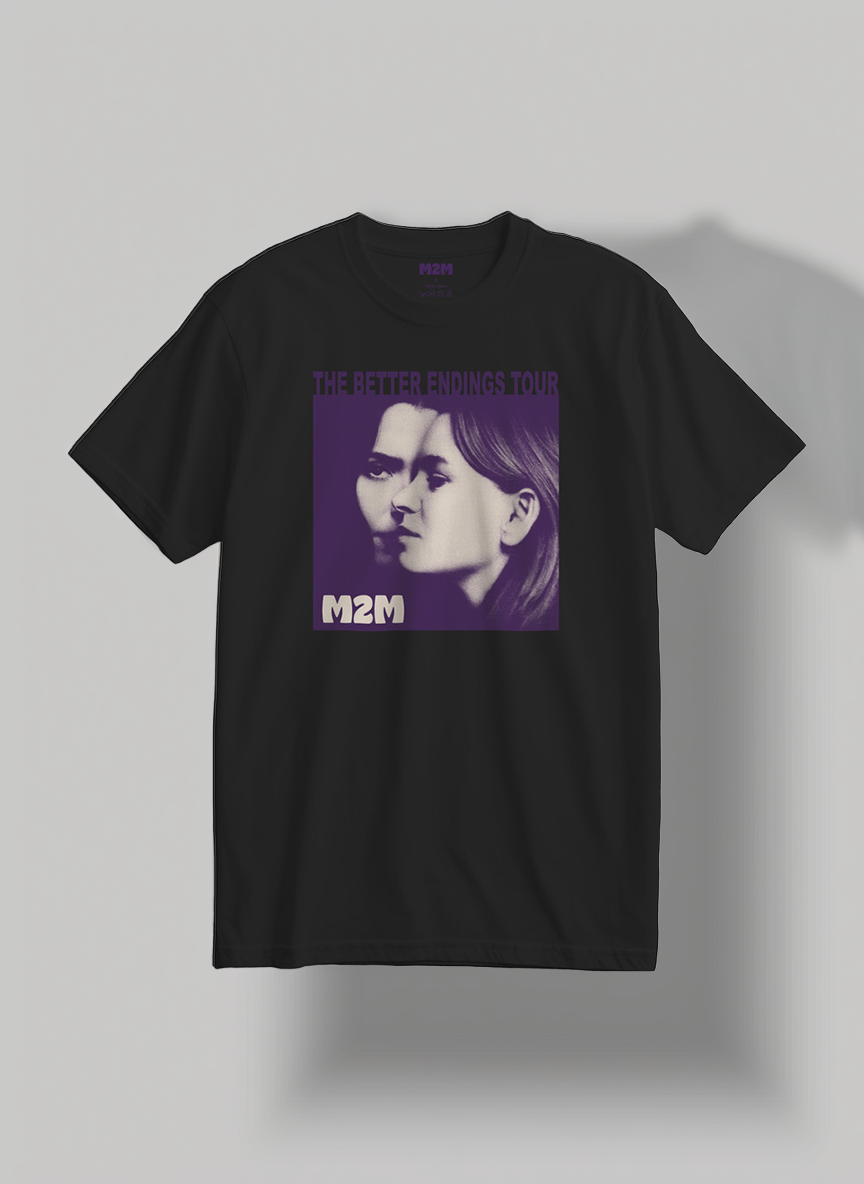 M2M Friendship T-Skjorte Sort