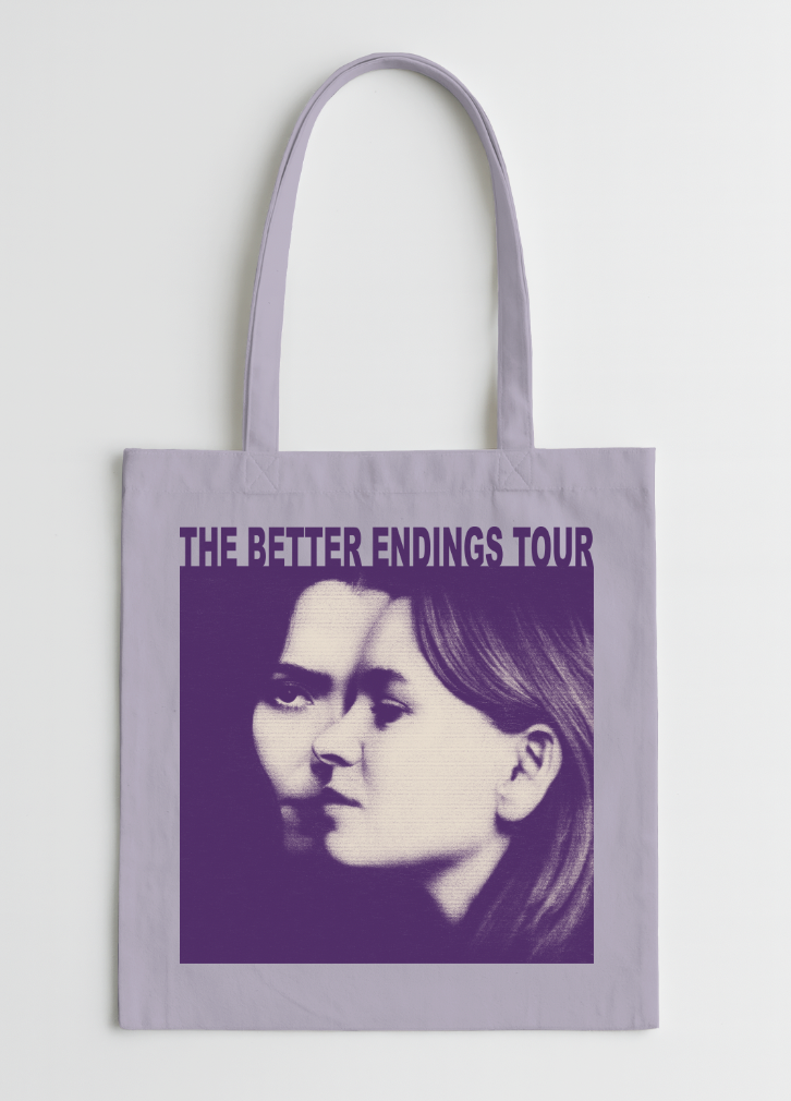 Better Endings Tour - Purple Totebag